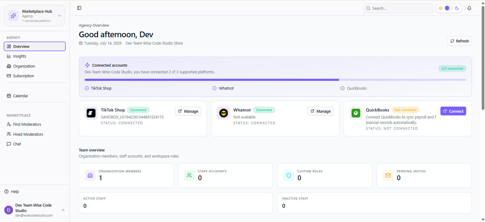 Agency Overview